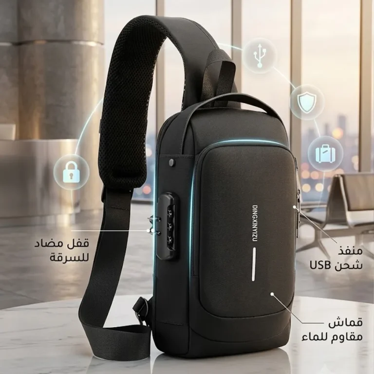 شنطة الترند ضد السرقة - لون اسود