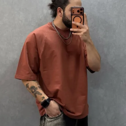 تيشرت بني سمر ميلتون XL