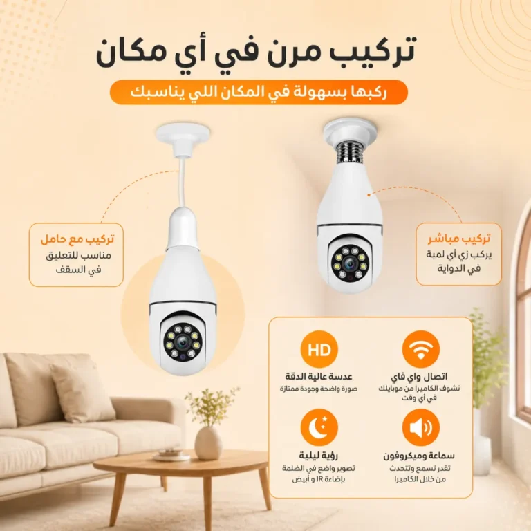 كاميرا المراقبة البانورا