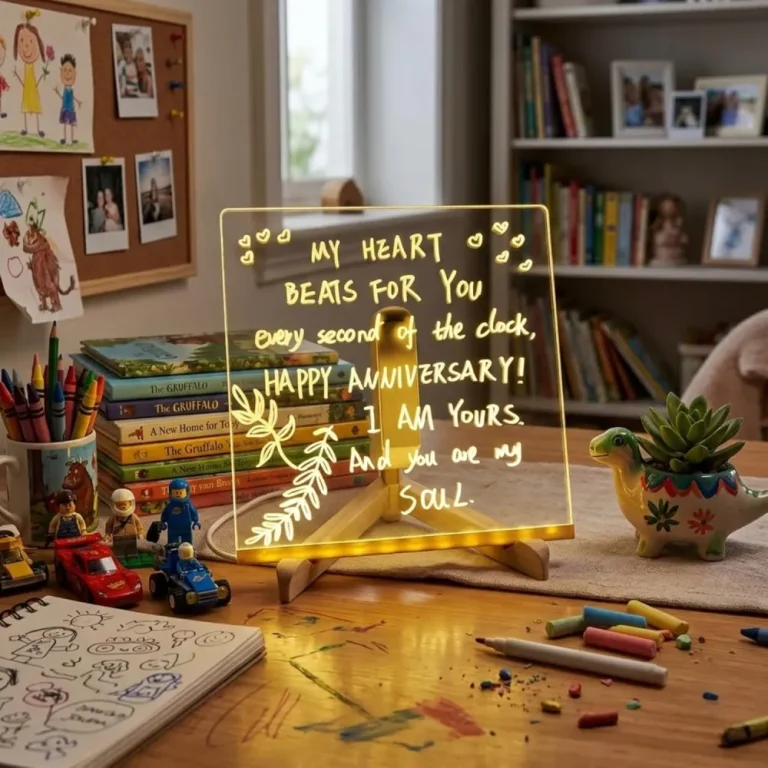 لوحة أكريليك مضيئة للكتابة والرسم: كل يوم فكرة جديدة